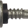 BUILDEX® 16mm Metal Tek Screw - Plain unpainted, Hex Sealed